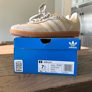 Adidas Samba aluminum/chalk white W 7.5